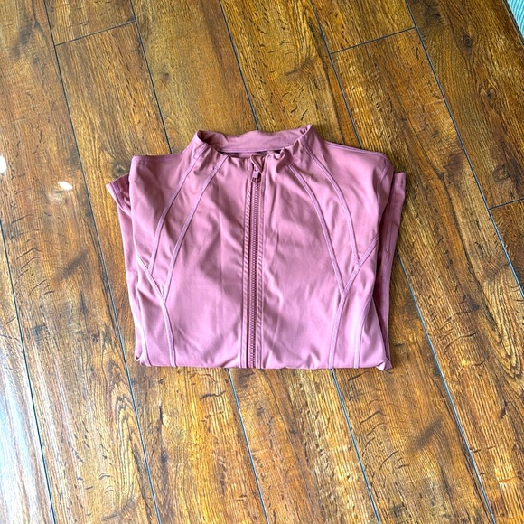 Mauve Zip-Up Jacket - Picture 1 of 4